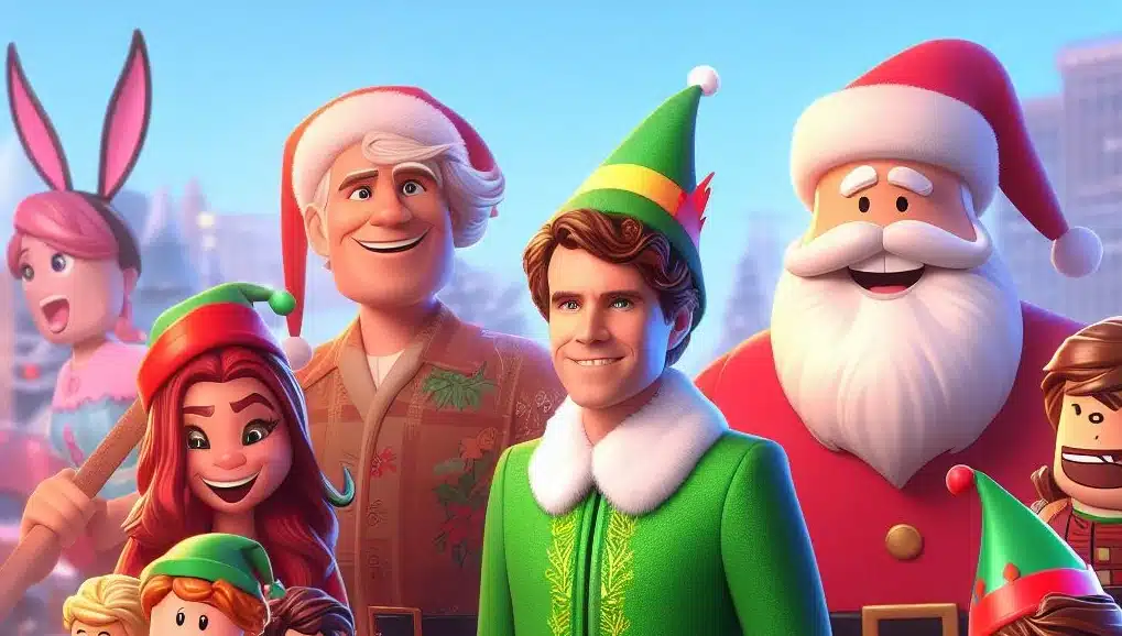 Warner Bros. fête en grandes pompes les 20 ans du film culte Elf avec une immersion festive sur Roblox